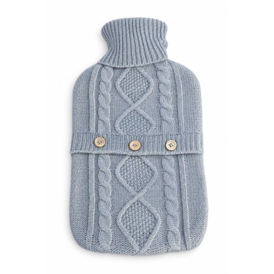 Borsa Acqua Calda Nonna Pina - grigia