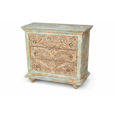 Comò Calais con cassetti colore grigio chiaro