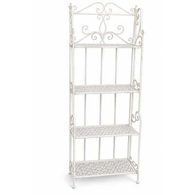 Scaffale Giselle Crema 4 ripiani