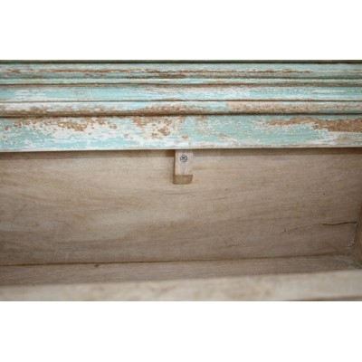 Comò Calais con cassetti colore grigio chiaro - particolare interno cassetto